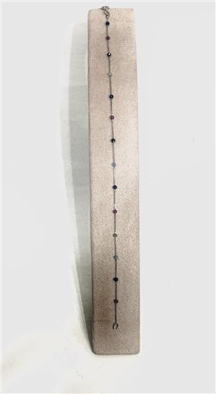 Bracciale Domar Donna Bracciale oro 18k in Oro bianco BROR-293-280 - BROR-293-280
